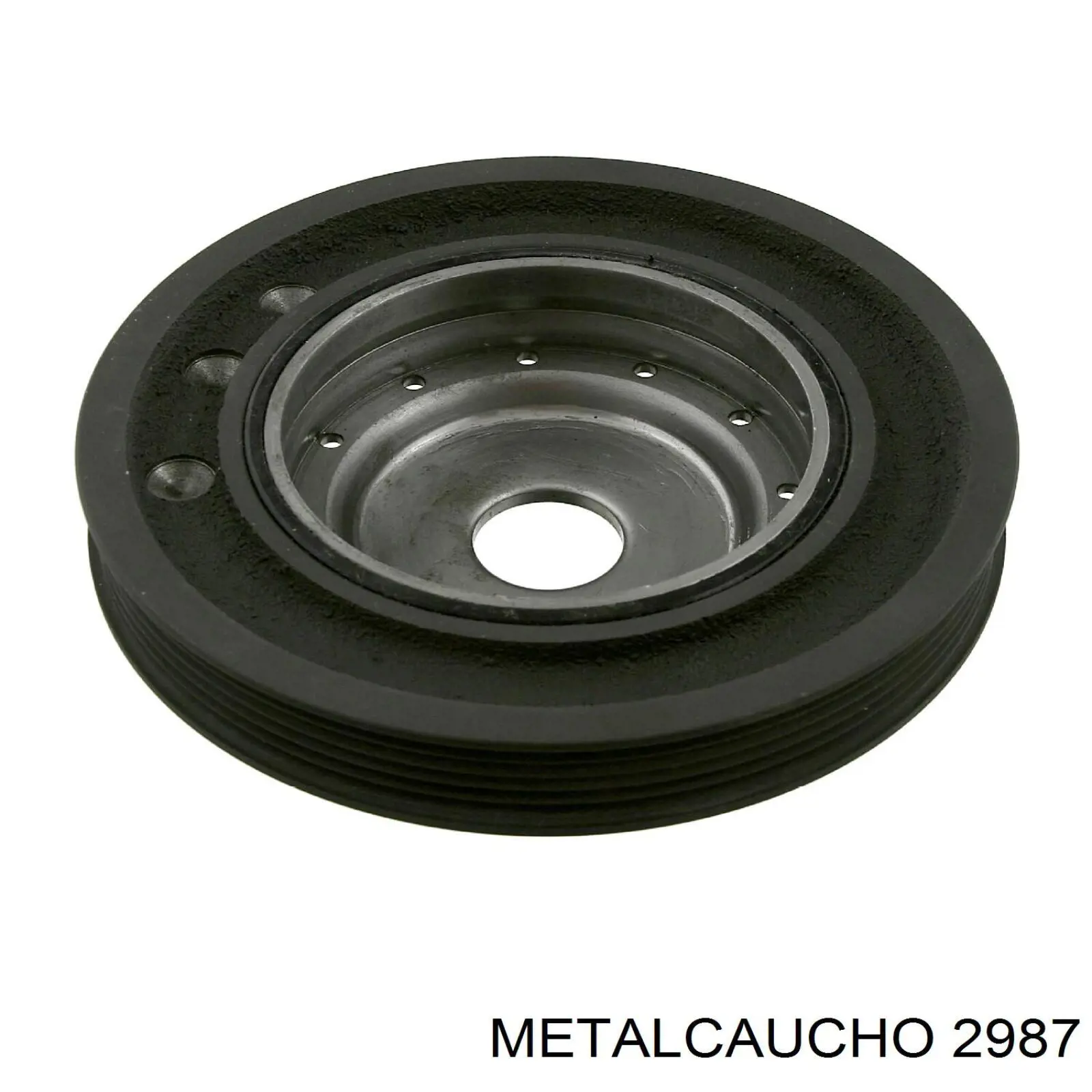 2987 Metalcaucho soporte motor izquierdo