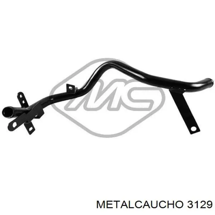 Manguera radiador 3129 Metalcaucho