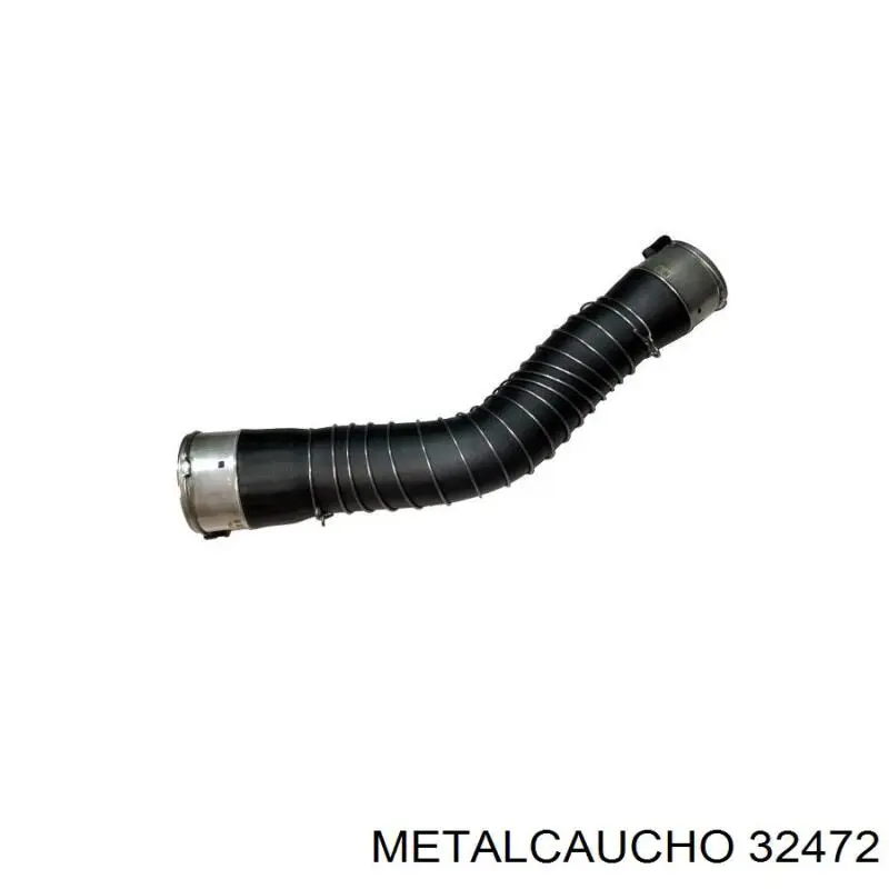 32472 Metalcaucho tubo flexible de aire de sobrealimentación derecho
