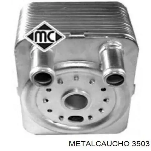3503 Metalcaucho Brida del sistema de refrigeración (triple unión)