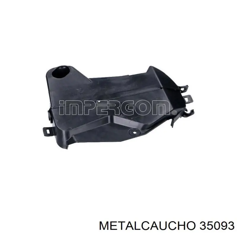 35093 Metalcaucho Cubierta superior de la correa de distribución