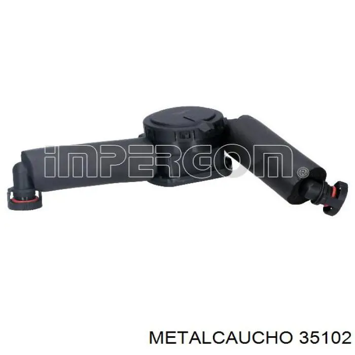 Comprar 35102 Metalcaucho Separador de aceite del sistema de ventilación del cárter