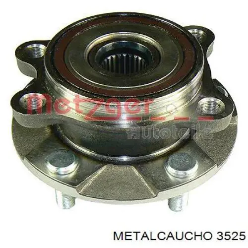 Tapón depósito de refrigerante 3525 Metalcaucho