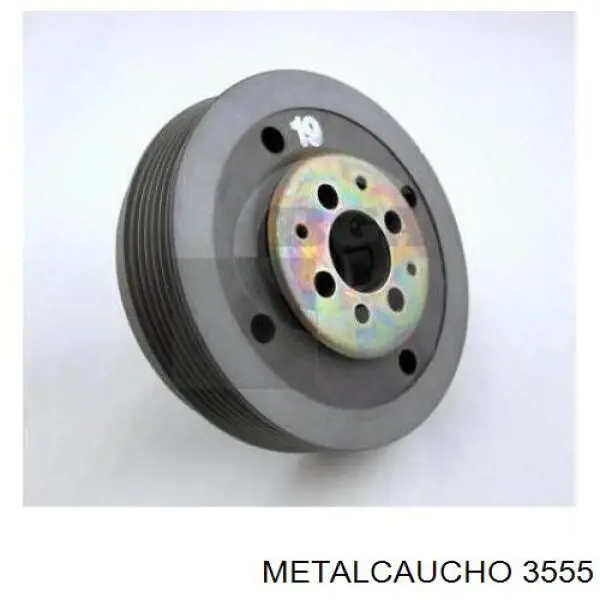 3555 Metalcaucho Brida del sistema de refrigeración (triple unión)
