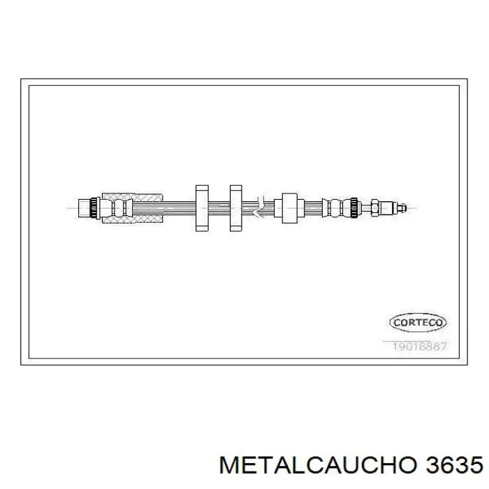 Botella de expansión Metalcaucho 3635