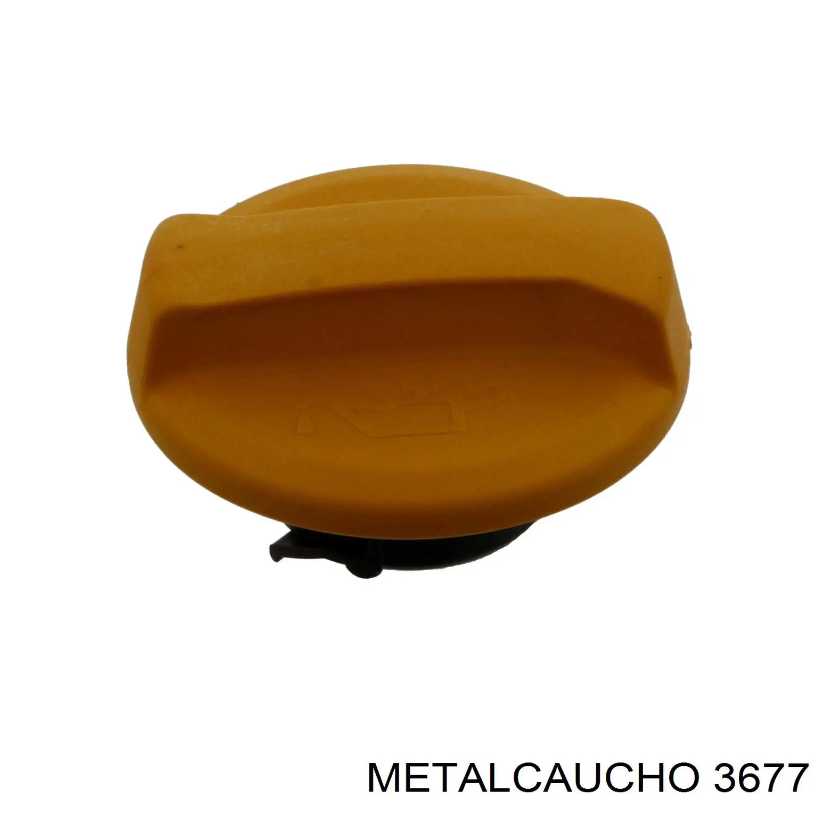 3677 Metalcaucho Tapón del radiador de refrigerante