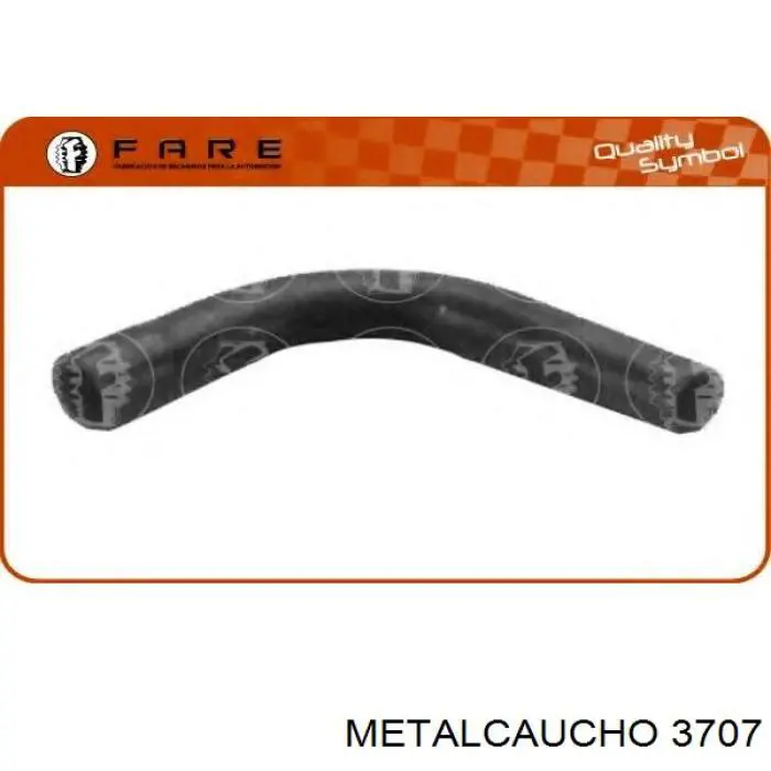 3707 Metalcaucho Tapa de radiador