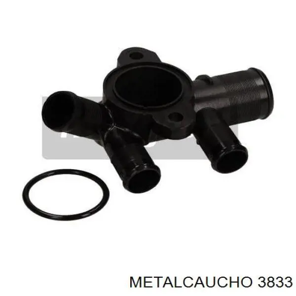 3833 Metalcaucho tubo de ventilacion del carter (separador de aceite)