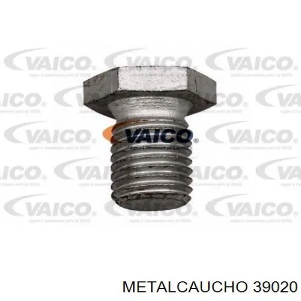 39020 Metalcaucho Radiador de aceite debajo del filtro