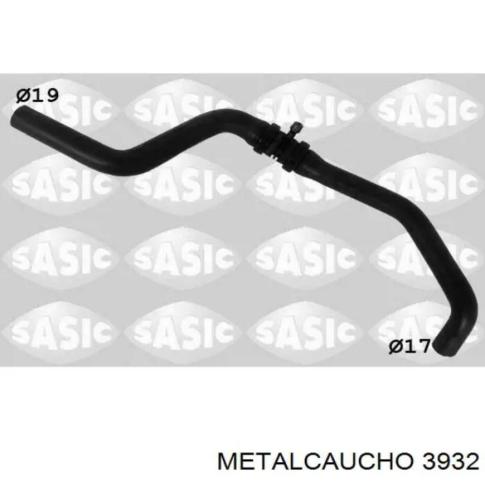 3932 Metalcaucho Termostato de agua