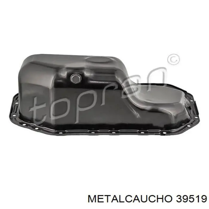 39519 Metalcaucho Cárter de aceite del motor