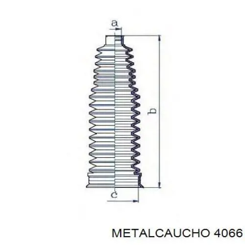 Horquilla de embrague 4066 Metalcaucho