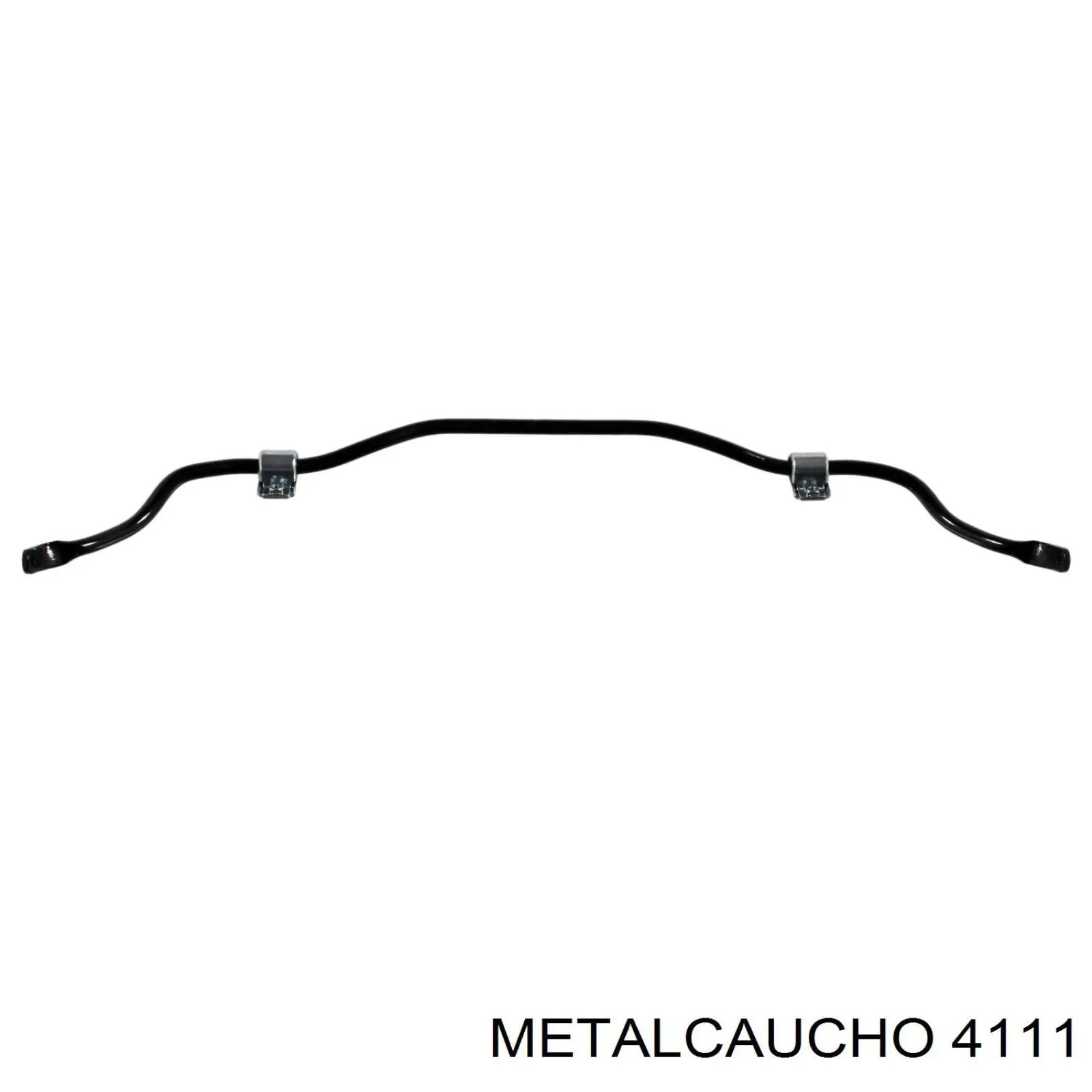4111 Metalcaucho soporte amortiguador delantero