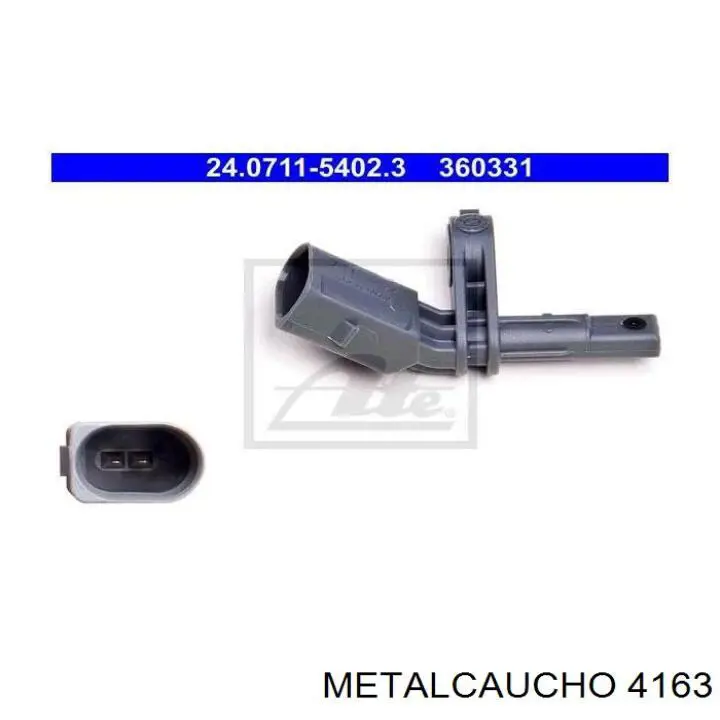 4163 Metalcaucho Dámper