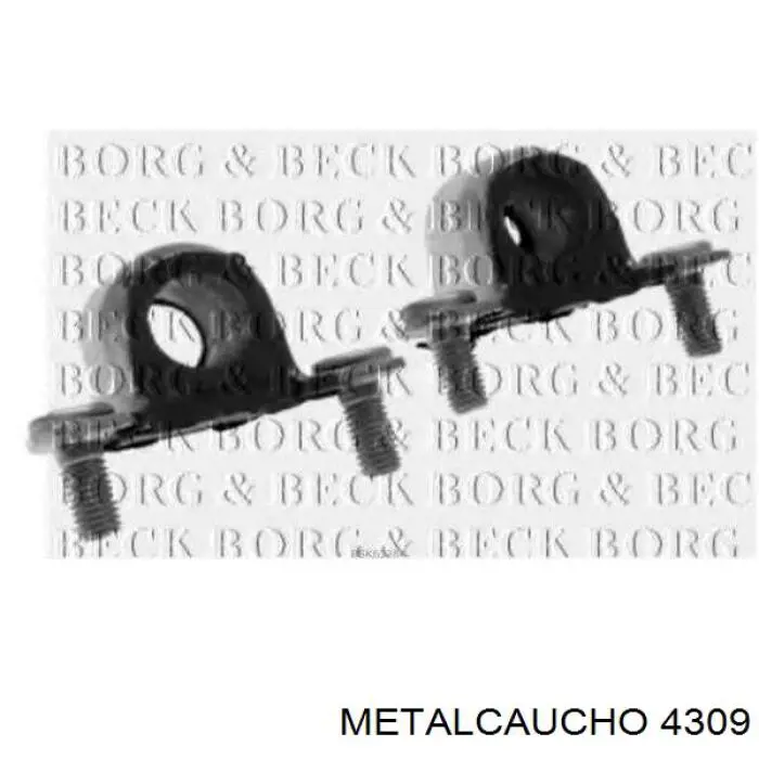 Soporte derecho trasero del motor Mapco 36183