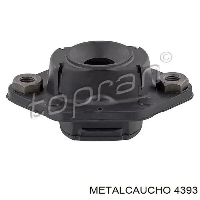 4393 Metalcaucho soporte motor izquierdo