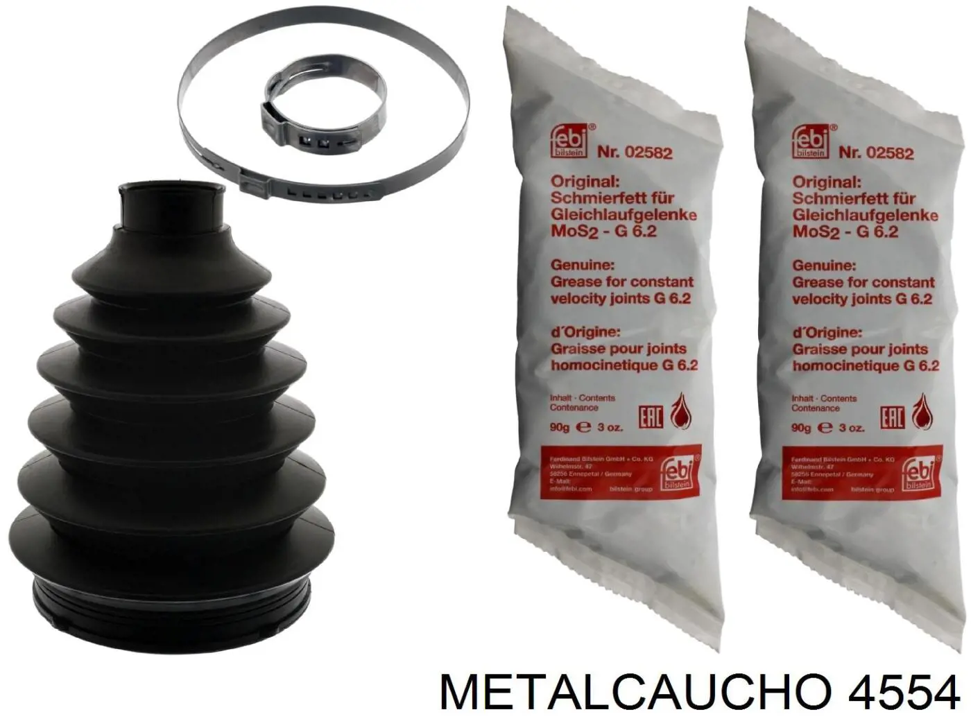 Comprar 4554 Metalcaucho Pedal embrague