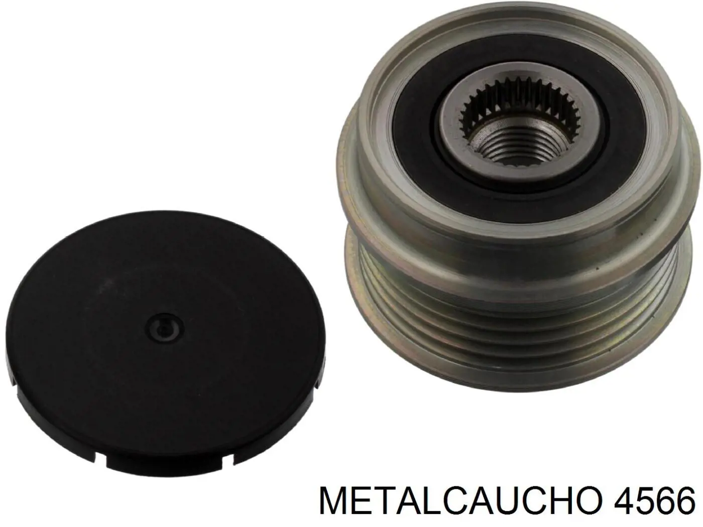 4566 Metalcaucho soporte motor izquierdo