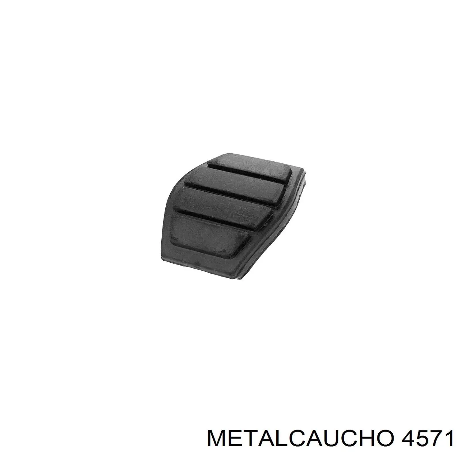 4571 Metalcaucho soporte amortiguador delantero izquierdo