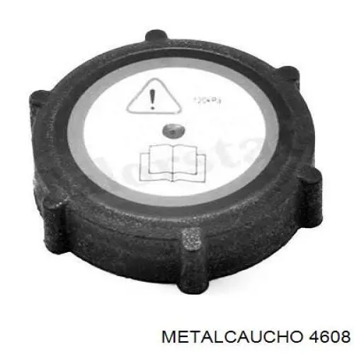 4608 Metalcaucho soporte de motor derecho