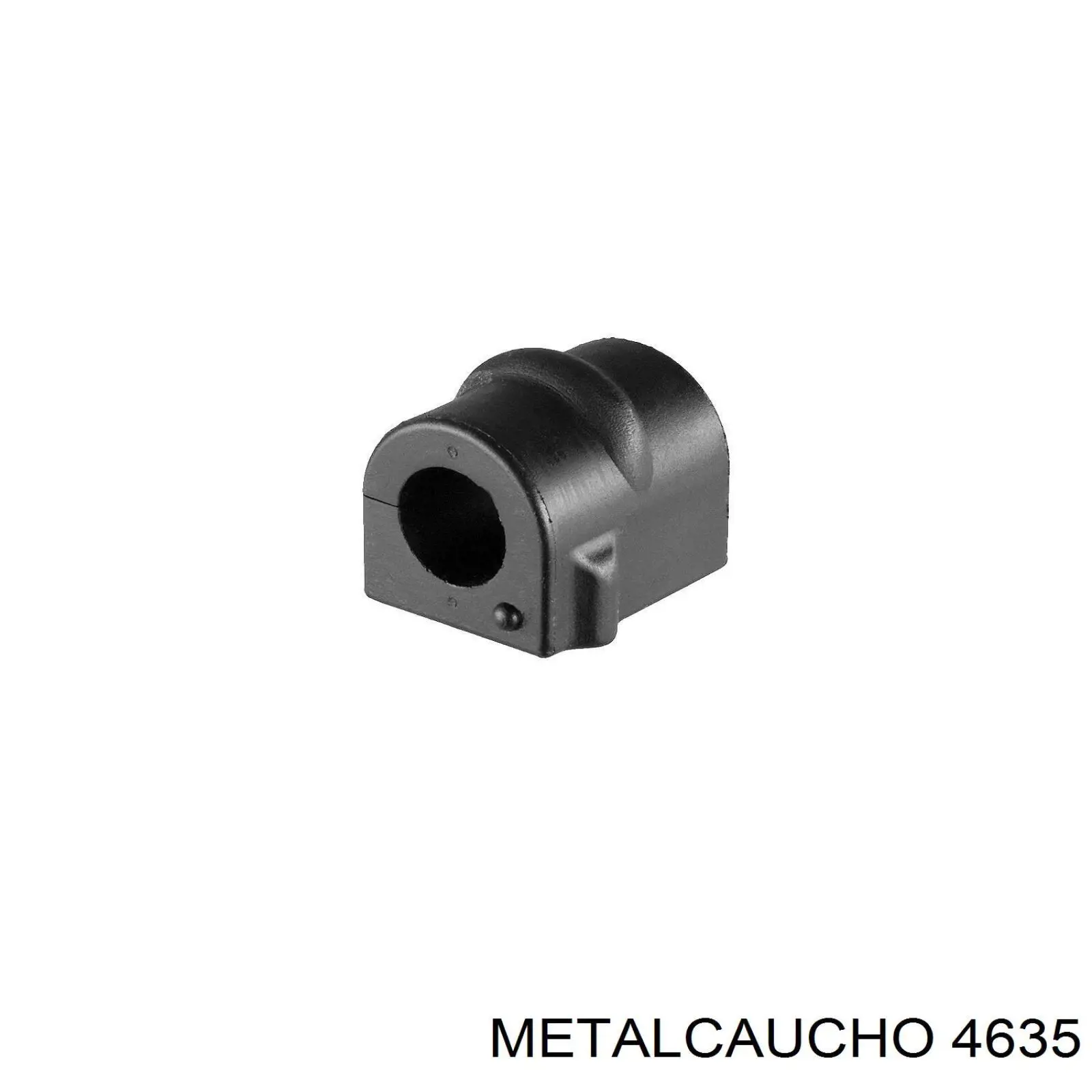 4635 Metalcaucho silentblock de suspensión delantero inferior