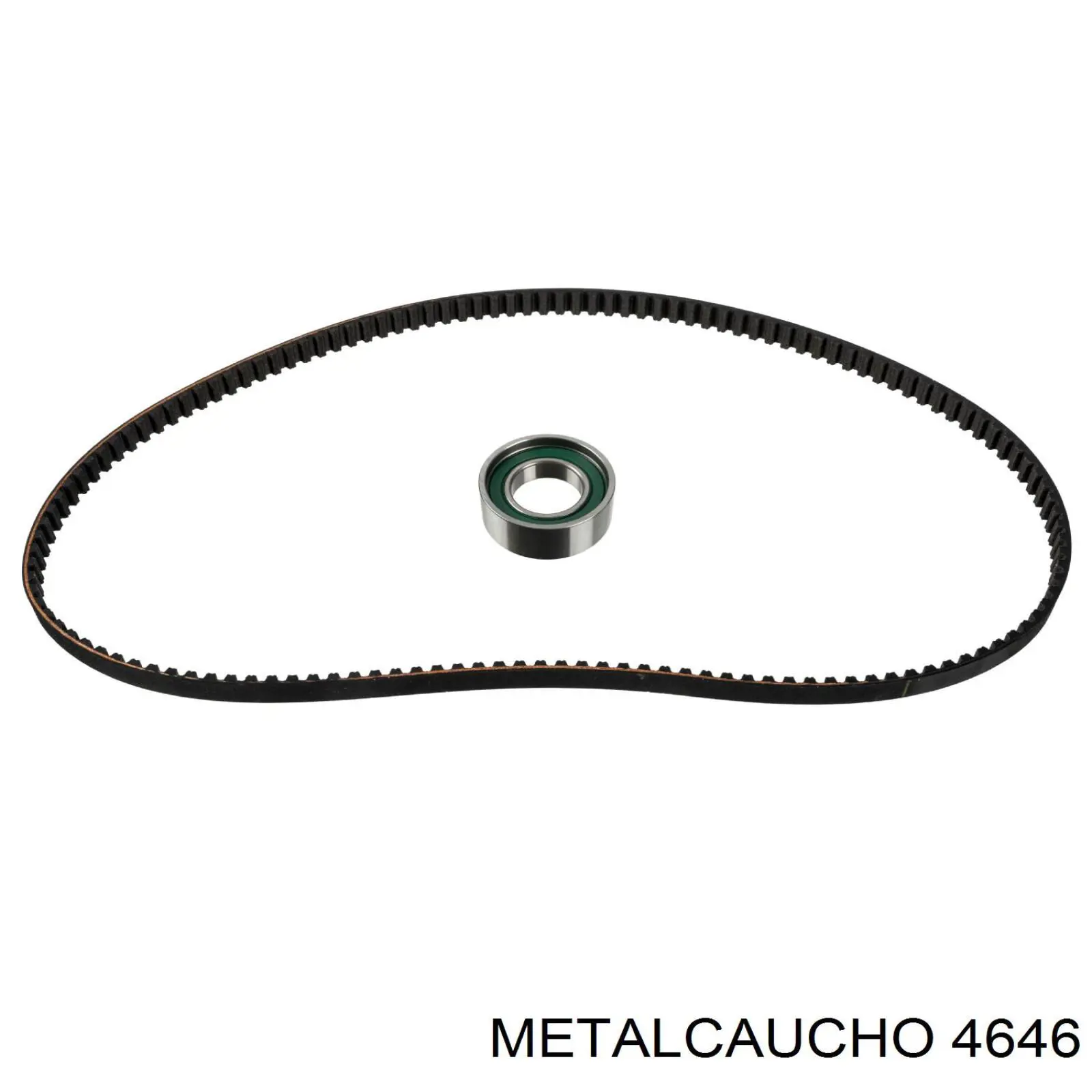 4646 Metalcaucho soporte, motor, derecho, delantero