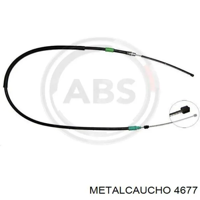 Horquilla de embrague 4677 Metalcaucho