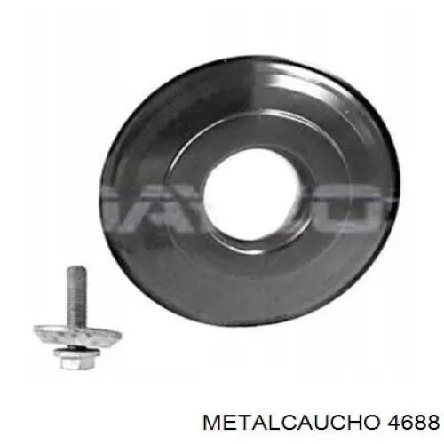 4688 Metalcaucho Taco de motor
