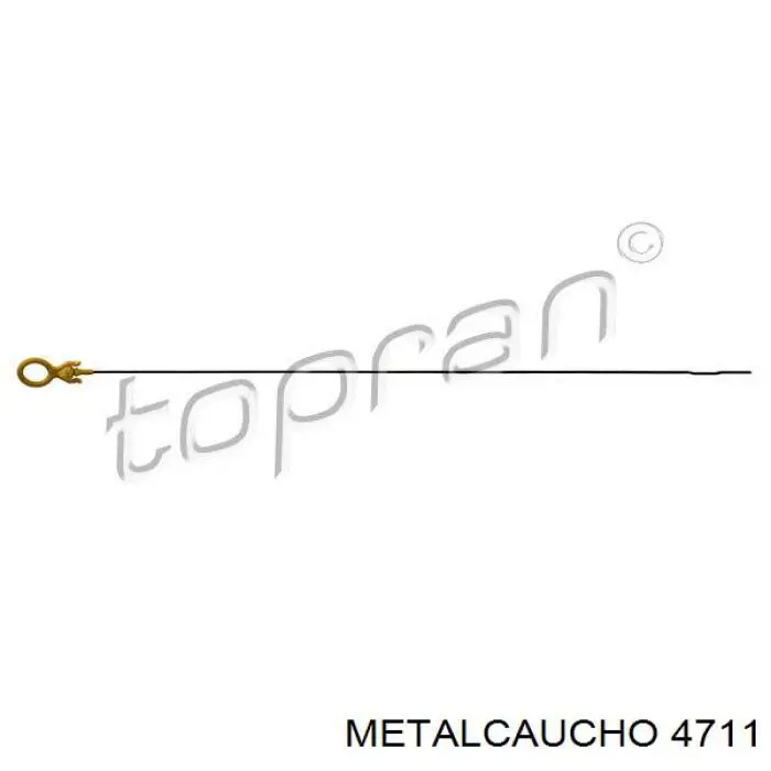 Comprar 4711 Metalcaucho Abrazadera de tubo de escape trasera