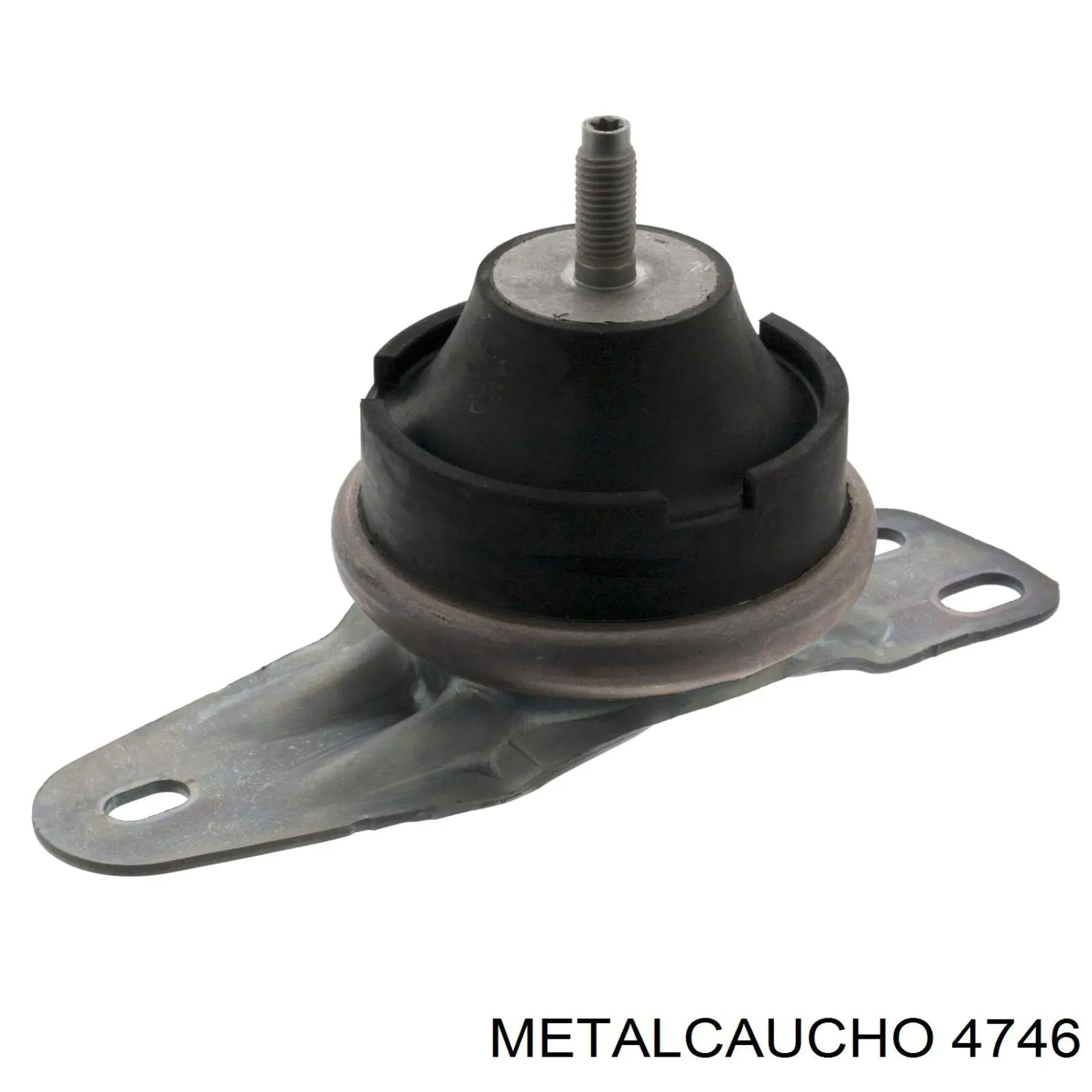 4746 Metalcaucho soporte para taco de motor trasero