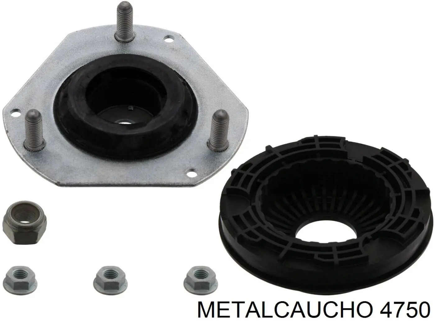 4750 Metalcaucho soporte motor izquierdo