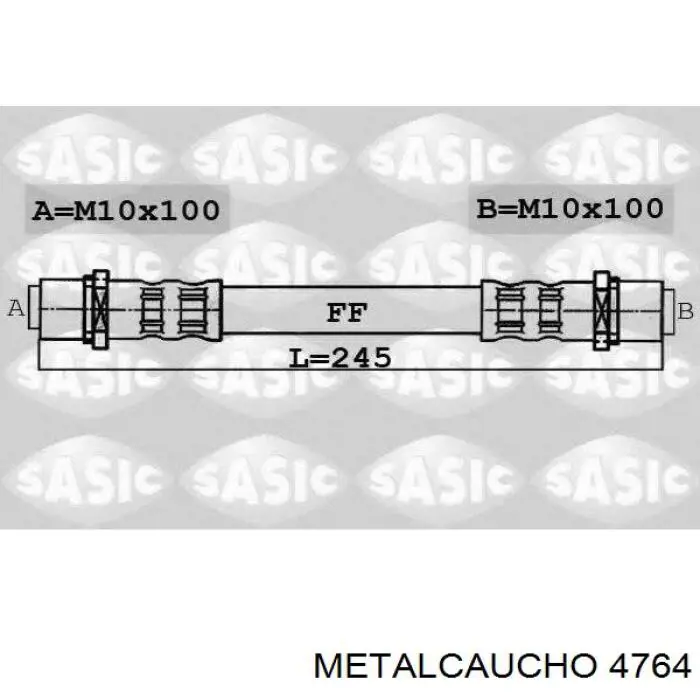 Soporte de motor izquierdo Ted-gum 725527
