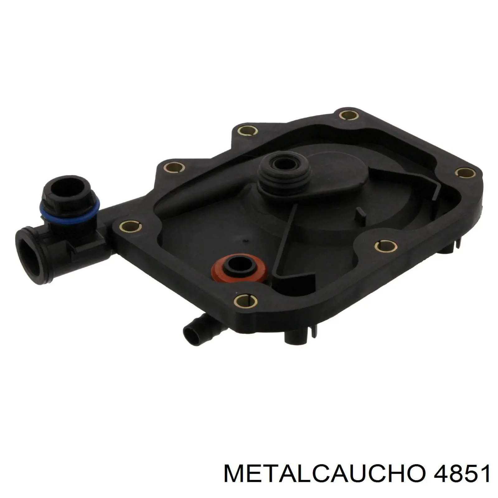 4851 Metalcaucho soporte, motor, izquierdo, superior