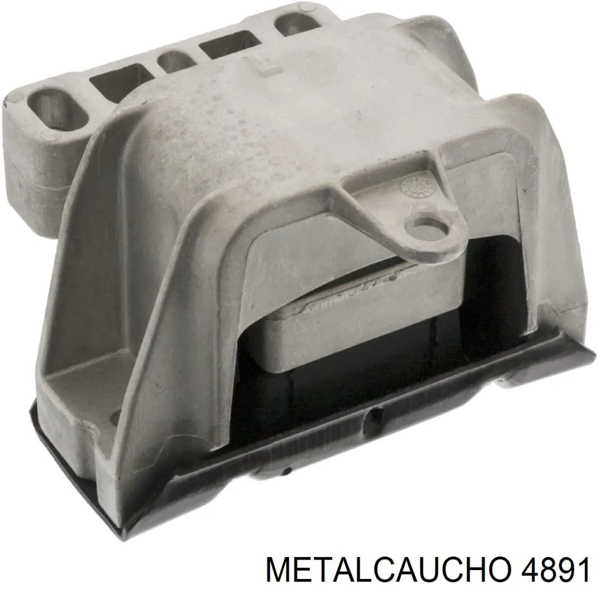 4891 Metalcaucho soporte de motor trasero