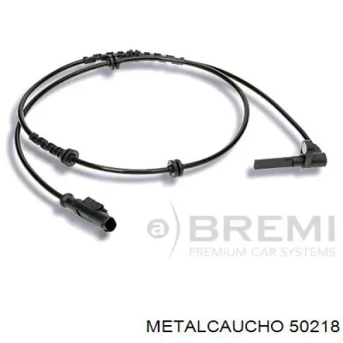 Sensor ABS de rueda delantera Metalcaucho 50218 precio, desde 26,41 EUR