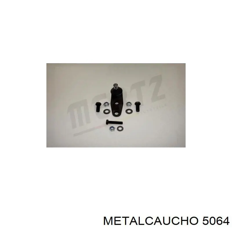 5064 Metalcaucho soporte, motor, trasero, silentblock