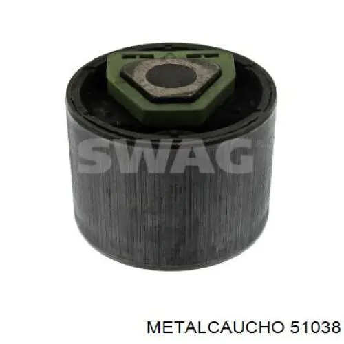 51038 Metalcaucho Tope de muelle trasero