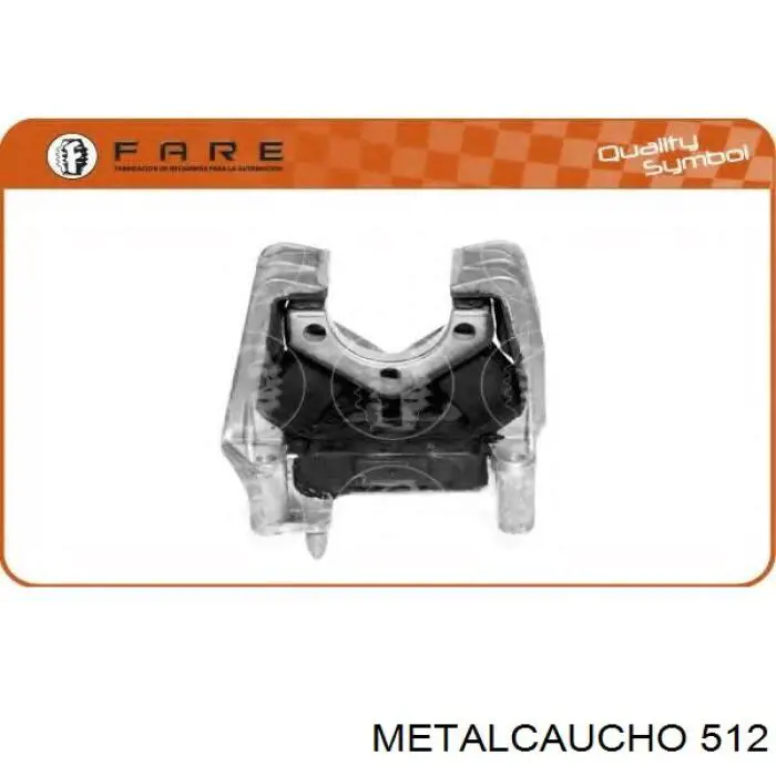 Soporte de motor trasero izquierdo Kautek FDEM001
