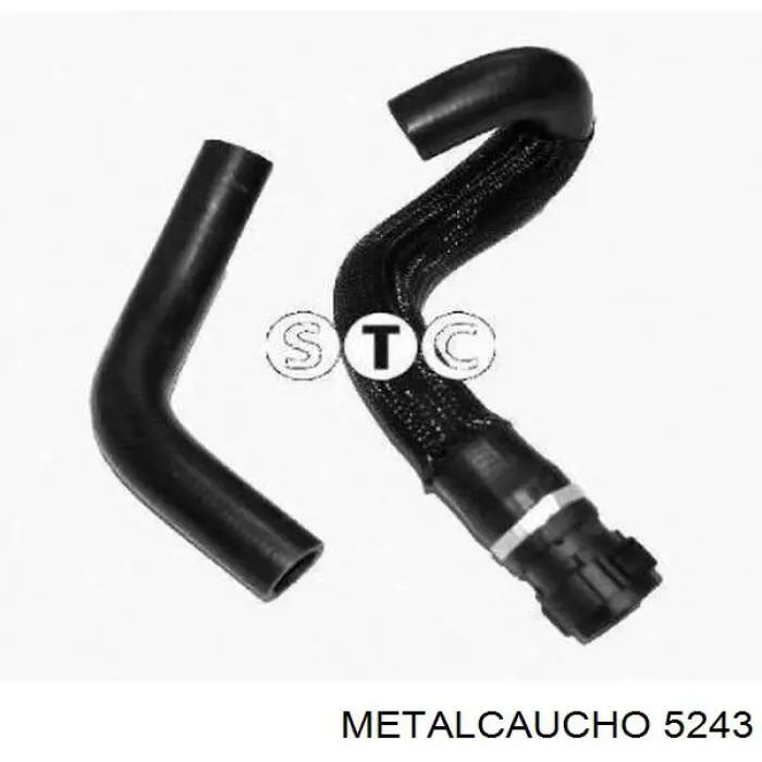 silentblock del eje trasero Metalcaucho 05243
