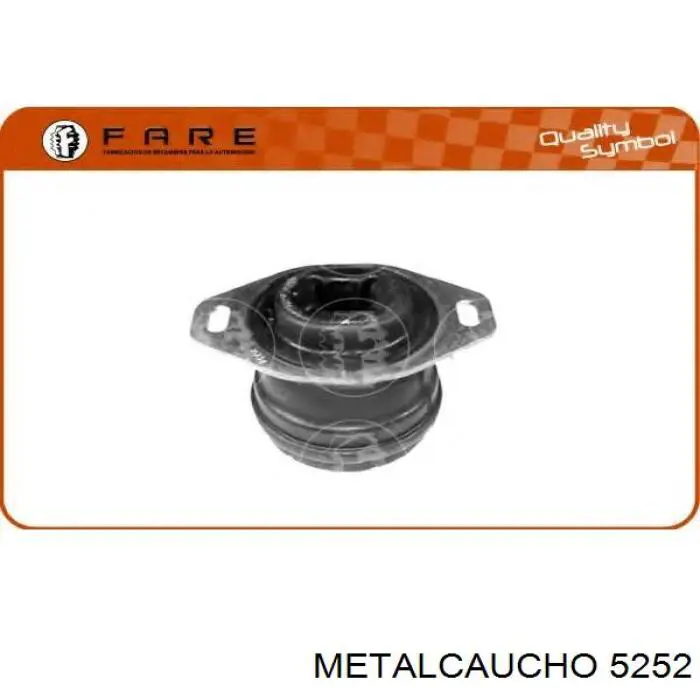 Soporte trasero derecho del motor Metzger 8054177