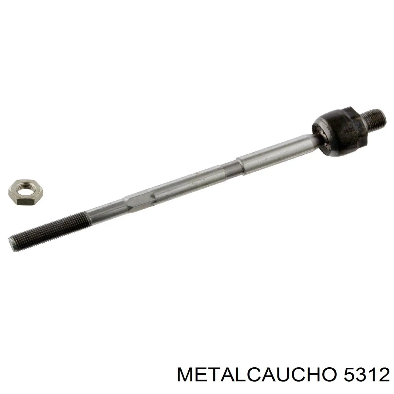 5312 Metalcaucho brazo de suspensión inferior delantero derecho