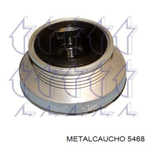 5468 Metalcaucho articulación, árbol longitudinal, delantera