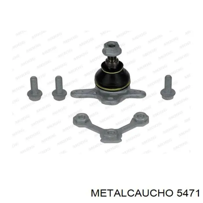 5471 Metalcaucho soporte de motor derecho