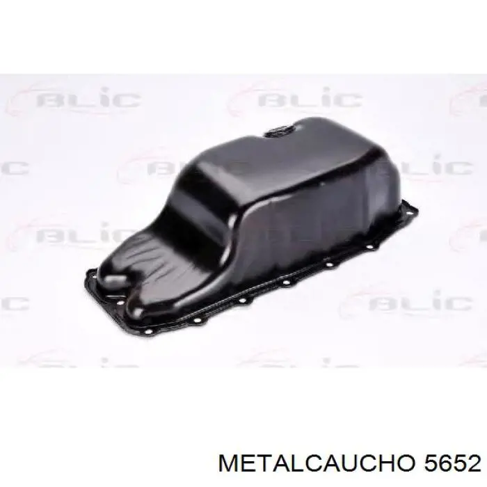 5652 Metalcaucho soporte, motor, inferior