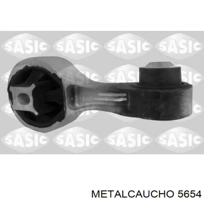 5654 Metalcaucho soporte, motor, derecho superior