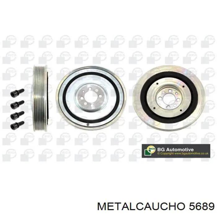 Polea del cigüeñal Metalcaucho 5689 precio, desde 33,40 EUR