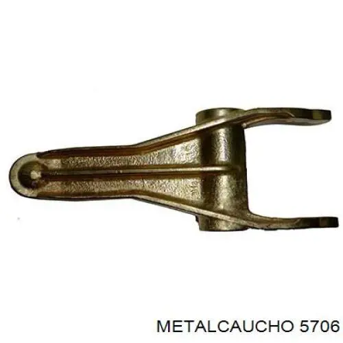 5706 Metalcaucho rueda dentada, cigüeñal
