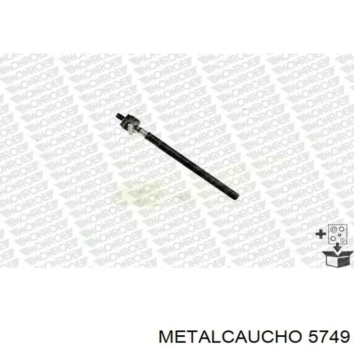 5749 Metalcaucho radiador de aceite, bajo de filtro
