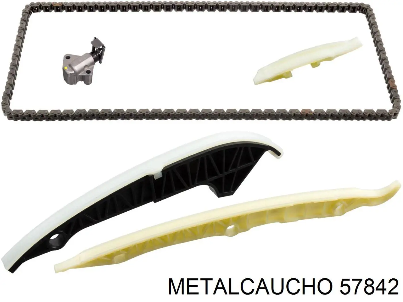 57842 Metalcaucho kit de cadenas de distribución