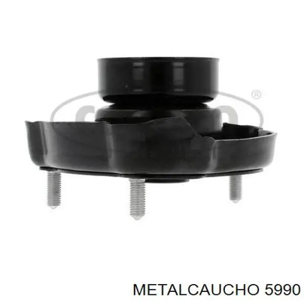 5990 Metalcaucho soporte amortiguador delantero